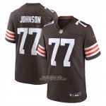 Camiseta NFL Game Cleveland Browns Zion Johnson Marron
