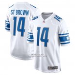 Camiseta NFL Game Detroit Lions Amon Ra St Brown Blanco