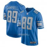 Camiseta NFL Game Detroit Lions Dan Campbell Retired Azul