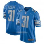 Camiseta NFL Game Detroit Lions Kerby Joseph Azul