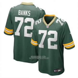 Camiseta NFL Game Green Bay Packers Brant Banks Verde