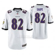 Camiseta NFL Game Hombre Baltimore Ravens Shannon Sharpe Blanco