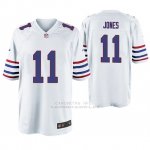 Camiseta NFL Game Hombre Buffalo Bills Zay Jones Throwback Blanco