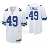 Camiseta NFL Game Hombre Dallas Cowboys Jamize Olawale Blanco