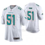 Camiseta NFL Game Hombre Miami Dolphins Quentin Poling Blanco