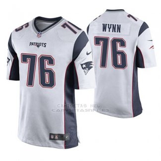 Camiseta NFL Game Hombre New England Patriots Isaiah Wynn Blanco