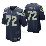 Camiseta NFL Game Hombre Seattle Seahawks Al Woods Azul