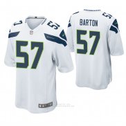 Camiseta NFL Game Hombre Seattle Seahawks Cody Barton Blanco