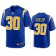 Camiseta NFL Game Los Angeles Chargers 30 Austin Ekeler 2020 Azul