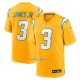 Camiseta NFL Game Los Angeles Chargers Derwin James Jr Alterno Charger Power Oro
