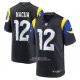 Camiseta NFL Game Los Angeles Rams Puka Nacua 2025 Rivalries Collection Negro