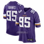 Camiseta NFL Game Minnesota Vikings Caleb Banks 2026 Violeta