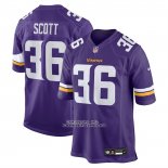 Camiseta NFL Game Minnesota Vikings Zavier Scott Violeta Camiseta NFL Game Minnesota Vikings Zavier Scott Violeta