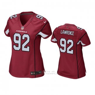 Camiseta NFL Game Mujer Arizona Cardinals Rashard Lawrence Rojo