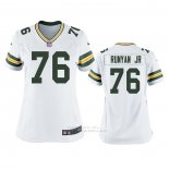 Camiseta NFL Game Mujer Green Bay Packers Jon Runyan Jr. Blanco