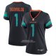Camiseta NFL Game Mujer Miami Dolphins Tua Tagovailoa 2025 Rivalries Collection Azul