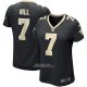 Camiseta NFL Game Mujer New Orleans Saints Taysom Hill Negro