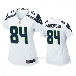 Camiseta NFL Game Mujer Seattle Seahawks Colby Parkinson Blanco