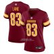 Camiseta NFL Game Mujer Washington Commanders Jaylin Lane Rojo