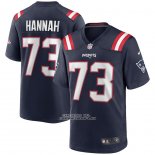 Camiseta NFL Game New England Patriots John Hannah Retired Azul