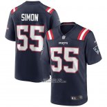 Camiseta NFL Game New England Patriots John Simon Azul