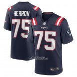 Camiseta NFL Game New England Patriots Justin Herron Azul