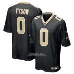Camiseta NFL Game New Orleans Saints Jordyn Tyson 2026 Negro