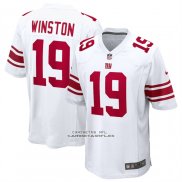 Camiseta NFL Game New York Giants Jameis Winston Blanco