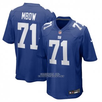 Camiseta NFL Game New York Giants Marcus Mbow Azul