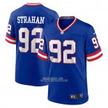 Camiseta NFL Game New York Giants Michael Strahan Classic Retired Azul
