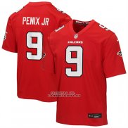 Camiseta NFL Game Nino Atlanta Falcons Michael Penix Jr Rojo