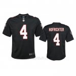 Camiseta NFL Game Nino Atlanta Falcons Sterling Hofrichter Throwback 2020 Negro