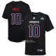 Camiseta NFL Game Nino New England Patriots Drake Maye Carbon Fashion Negro