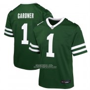 Camiseta NFL Game Nino New York Jets Ahmad Sauce Gardner Verde