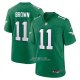 Camiseta NFL Game Nino Philadelphia Eagles AJ Brown Verde