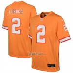 Camiseta NFL Game Nino Tampa Bay Buccaneers Emeka Egbuka Naranja