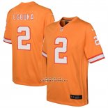 Camiseta NFL Game Nino Tampa Bay Buccaneers Emeka Egbuka Naranja
