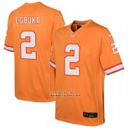 Camiseta NFL Game Nino Tampa Bay Buccaneers Emeka Egbuka Naranja