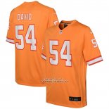 Camiseta NFL Game Nino Tampa Bay Buccaneers Lavonte David Naranja