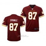 Camiseta NFL Game Nino Washington Commanders Jeremy Sprinkle Rojo