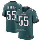 Camiseta NFL Game Philadelphia Eagles Brandon Graham Verde1 Camiseta NFL Game Philadelphia Eagles Brandon Graham Verde1