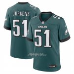 Camiseta NFL Game Philadelphia Eagles Cam Jurgens Verde
