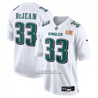 Camiseta NFL Game Philadelphia Eagles Cooper DeJean Super Bowl LIX Blanco
