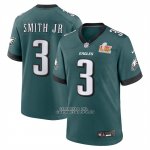 Camiseta NFL Game Philadelphia Eagles Nolan Smith Super Bowl LIX Verde