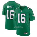 Camiseta NFL Game Philadelphia Eagles Tanner McKee Alterno Verde