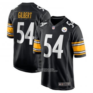 Camiseta NFL Game Pittsburgh Steelers Ulysees Gilbert Iii Negro