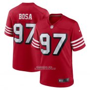 Camiseta NFL Game San Francisco 49ers Nick Bosa Alterno Rojo