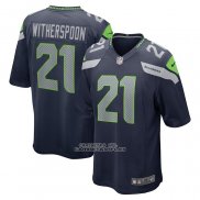 Camiseta NFL Game Seattle Seahawks Devon Witherspoon 2023 NFL Draft First Round Pick Azul