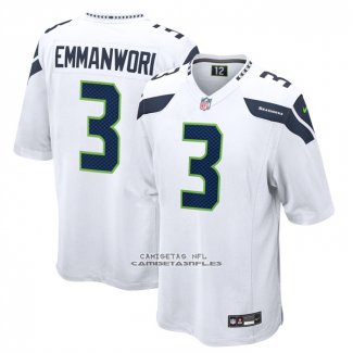 Camiseta NFL Game Seattle Seahawks Nick Emmanwori Blanco