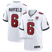 Camiseta NFL Game Tampa Bay Buccaneers Baker Mayfield 50 Aniversario Blanco